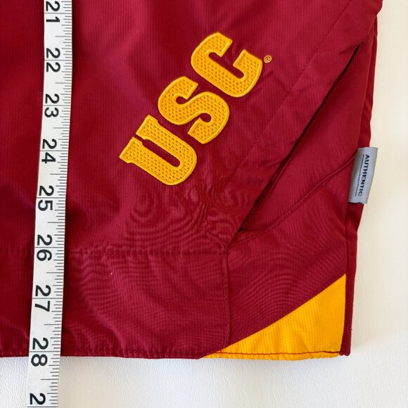 NIKE Fit Storm USC Trojans Authentic Team Windbreaker Jacket Size Medium UNISEX - Picture 12 of 13